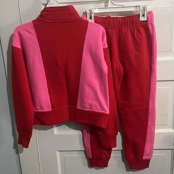 Girls Matching Fleece Jogger Set - Picture 2 of 5